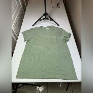 Ralph Lauren RRL New Double RL Ralph Lauren Cotton T-shirt Green Sz L damage